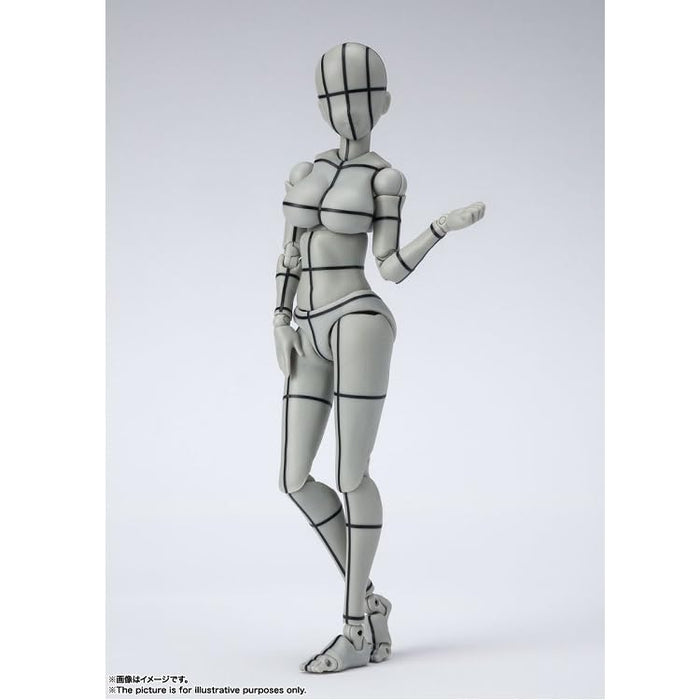 S.H.Figuarts Body-chan Kentaro Yabuki Edition Wire Frame Gray Color Ver. Figure_2