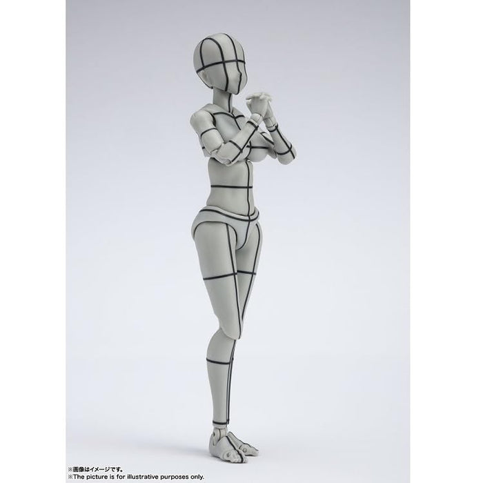 S.H.Figuarts Body-chan Kentaro Yabuki Edition Wire Frame Gray Color Ver. Figure_3