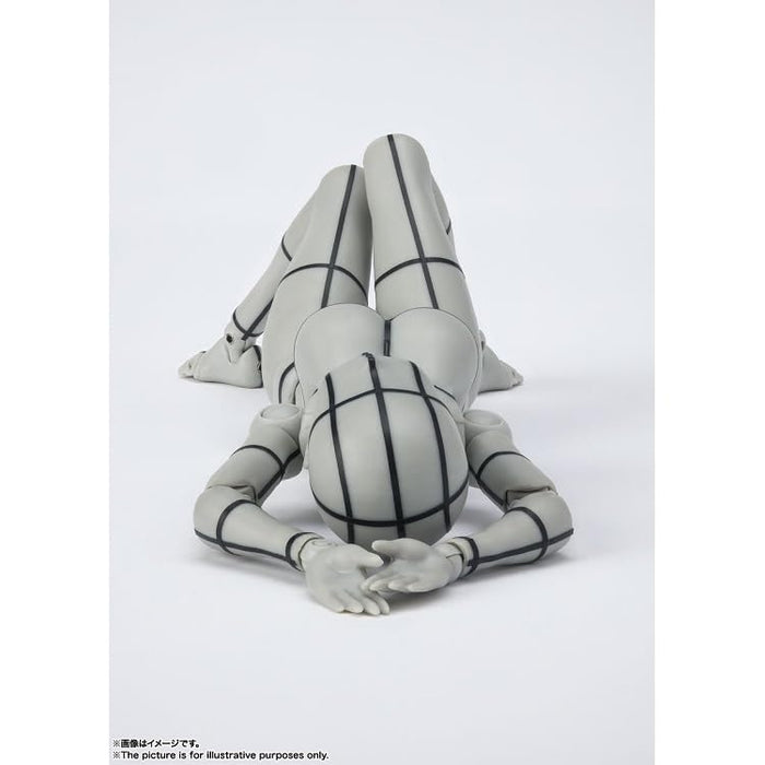 S.H.Figuarts Body-chan Kentaro Yabuki Edition Wire Frame Gray Color Ver. Figure_4