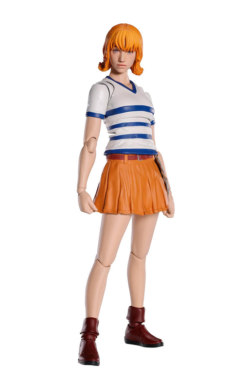 S.H.Figuarts Nami A Netflix Series: ONE PIECE 150mm Action Figure BAS66256 NEW_1