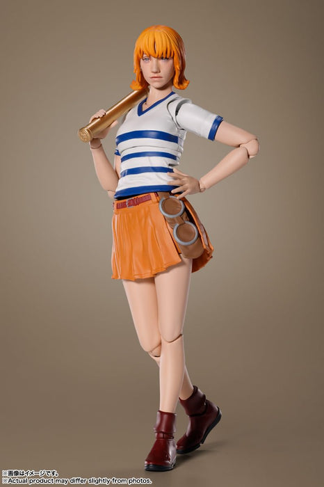 S.H.Figuarts Nami A Netflix Series: ONE PIECE 150mm Action Figure BAS66256 NEW_3