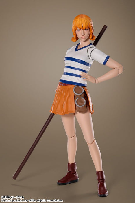 S.H.Figuarts Nami A Netflix Series: ONE PIECE 150mm Action Figure BAS66256 NEW_4