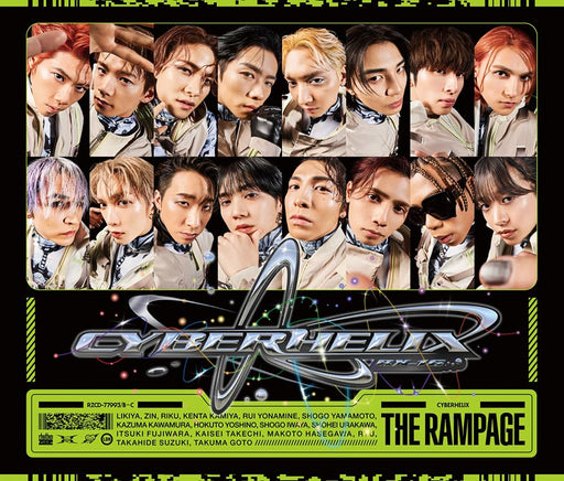 [CD+2DVD] CyberHelix Nomal Edition THE RAMPAGE from EXILE TRIBE RZCD-77993 NEW_1