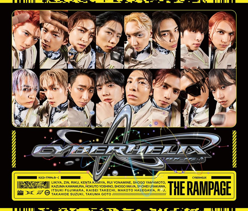 [CD+2Blu-ray] CyberHelix Nomal Edition THE RAMPAGE from EXILE TRIBE RZCD-77994_1