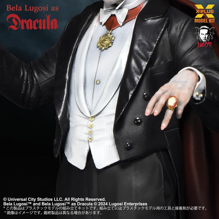 X-PLUS 1/8 Bela Lugosi as Dracula Not Painted Plastic Model Kit ‎411-200214CP_6