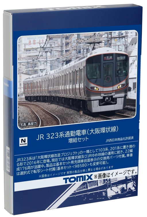Tomix J.R. Commuter Train Series 323 Osaka Loop Line Additional 4-Car 98581 NEW_1