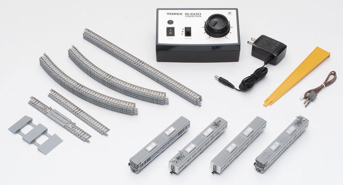 TOMIX 90191 N Gauge BASIC SET SD Series 225 New Rapid A Seat 4-Car Model Train_2