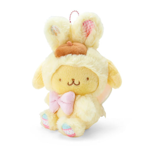 Sanrio Pompompurin Mascot Holder Keychain Easter rabbit 17x15x9.5cm 026581 NEW_1