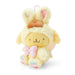 Sanrio Pompompurin Mascot Holder Keychain Easter rabbit 17x15x9.5cm 026581 NEW_1