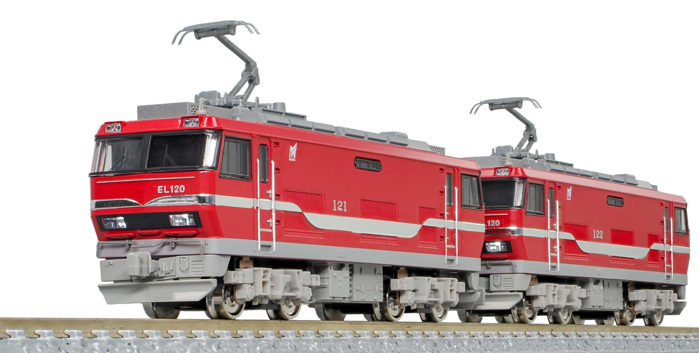 Greenmax N Gauge Meitetsu EL120 Electric Locomotive 2-Car T+T No Power 31910 NEW_1