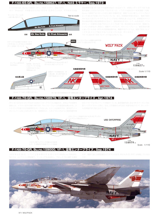 Model Art Vessel Model Special Separate Volume Tomcat Squadron 1 2024 April NEW_5