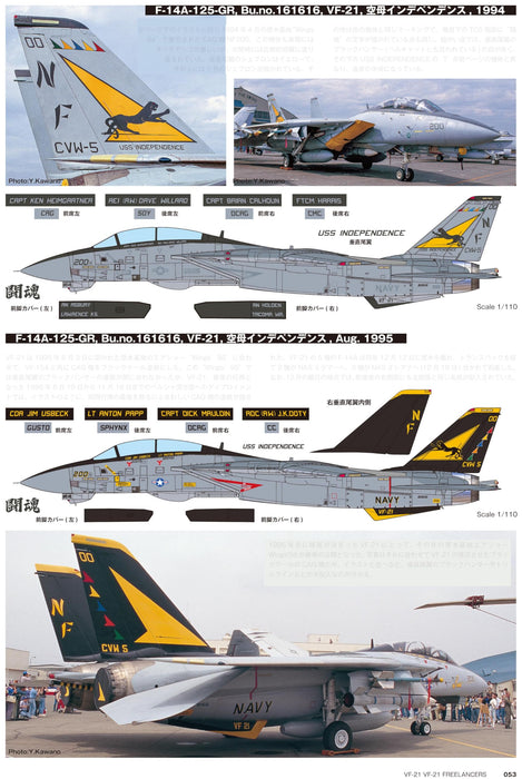 Model Art Vessel Model Special Separate Volume Tomcat Squadron 1 2024 April NEW_6