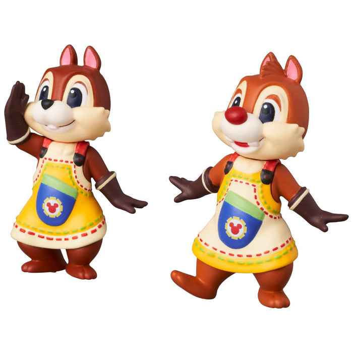 Medicom Toy UDF No.787 Kingdom Hearts II Chip 'N Dale Set of 2 pcs Figure NEW_3