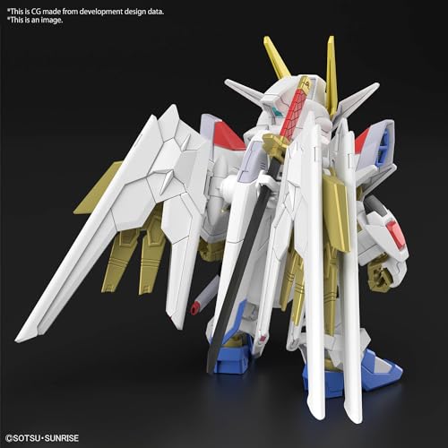 SD Gundam Cross Silhouette Mighty Strike Freedom Gundam Model Kit 2723582 NEW_3