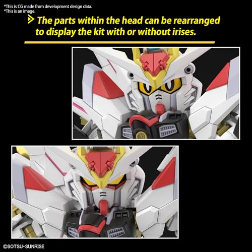 SD Gundam Cross Silhouette Mighty Strike Freedom Gundam Model Kit 2723582 NEW_8