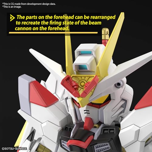 SD Gundam Cross Silhouette Mighty Strike Freedom Gundam Model Kit 2723582 NEW_9