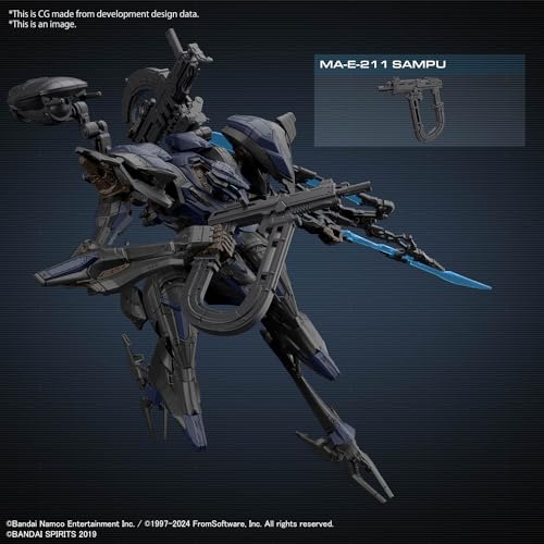 30MM ARMORED CORE VI FIRES OF RUBICON 40E Steel Haze Plastic Model Kit ‎2724574_5