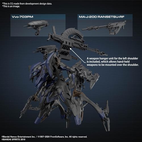 30MM ARMORED CORE VI FIRES OF RUBICON 40E Steel Haze Plastic Model Kit ‎2724574_7