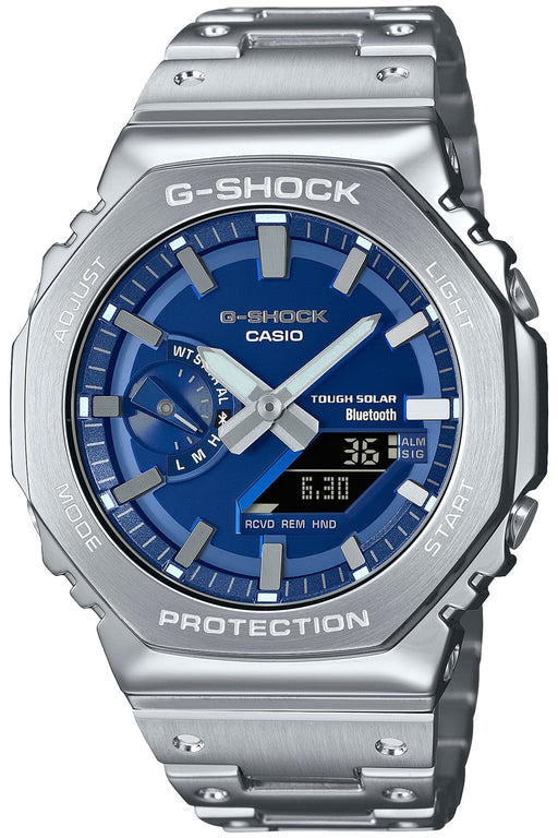 CASIO G-SHOCK GM-B2100AD-2AJF Blue Full Metal Analog Digital Men's Watch NEW_1