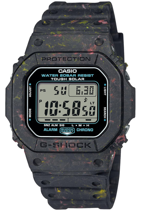 CASIO G-SHOCK G-5600BG-1JR Black Digital Tough Solar Men's Watch waste resin NEW_1