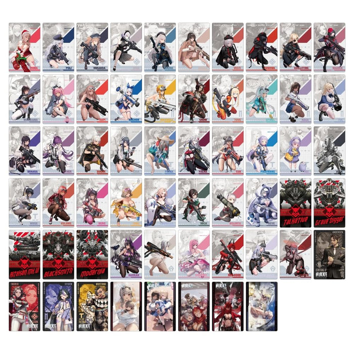 Goddess of Victory NIKKE Gun Girl Metal Card Collection Vol.2 x10P in BOX NEW_1