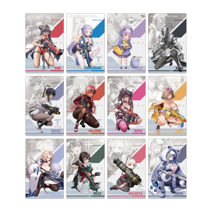 Goddess of Victory NIKKE Gun Girl Metal Card Collection Vol.2 x10P in BOX NEW_4