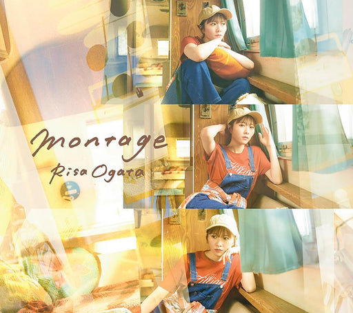 Risa Ogata montage [CD+Blu-ray+photobook] First Press Limited Edition EPCE-7822_1