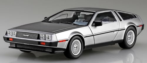 Aoshima 1/24 scale The Supercar No.21 '82 Delorean Plastic Model Kit DMC-12 NEW_2