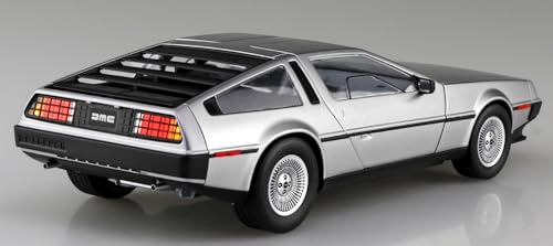 Aoshima 1/24 scale The Supercar No.21 '82 Delorean Plastic Model Kit DMC-12 NEW_3