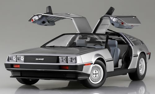 Aoshima 1/24 scale The Supercar No.21 '82 Delorean Plastic Model Kit DMC-12 NEW_4