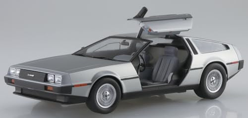 Aoshima 1/24 scale The Supercar No.21 '82 Delorean Plastic Model Kit DMC-12 NEW_5