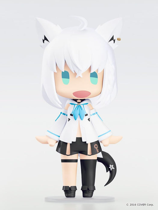 Hello! Good Smile hololive production Shirakami Fubuki non-scale Plastic Figure_4