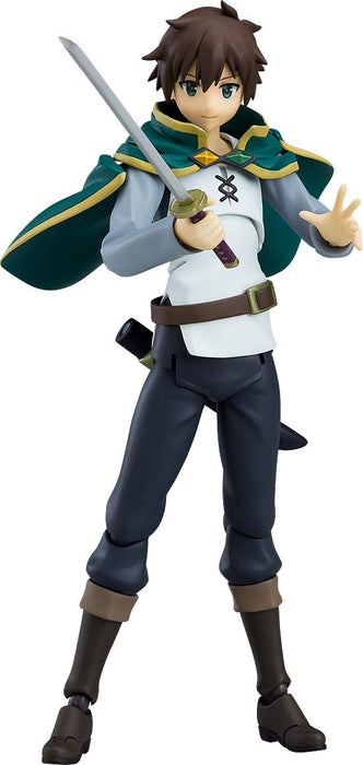 figma 425 KonoSuba Kazuma Painted ABS/PVC non-scale 140mm Action Figure NEW_1