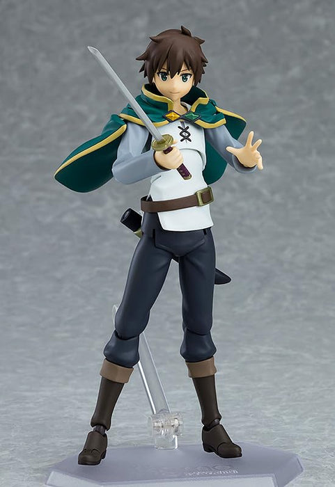 figma 425 KonoSuba Kazuma Painted ABS/PVC non-scale 140mm Action Figure NEW_4