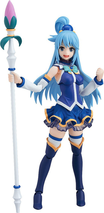 figma 399 Konosuba 3 Aqua Painted ABS&PVC non-scale 140mm Action Figure NEW_1