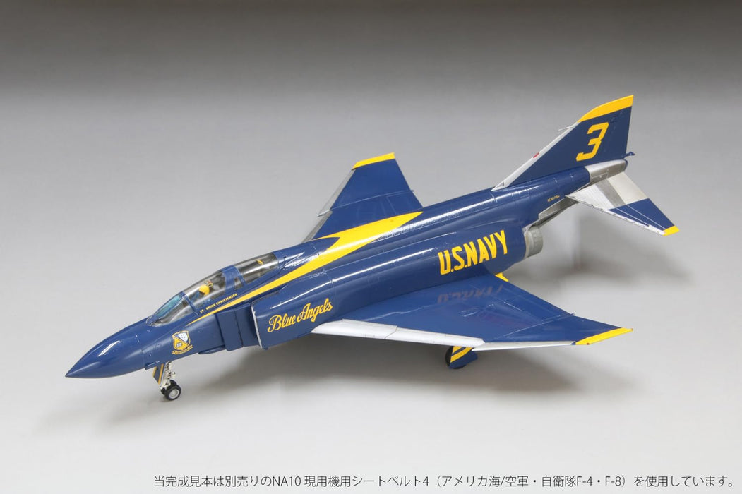 Fine Molds 1/72 USN F-4J Blue Angels Plastic Model Kit FX03 Molding Color NEW_2