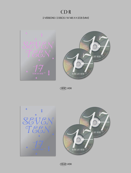 SEVENTEEN BEST ALBUM '17 IS RIGHT HERE' [CD] BOX Style Korea Edition PLD0380 NEW_6