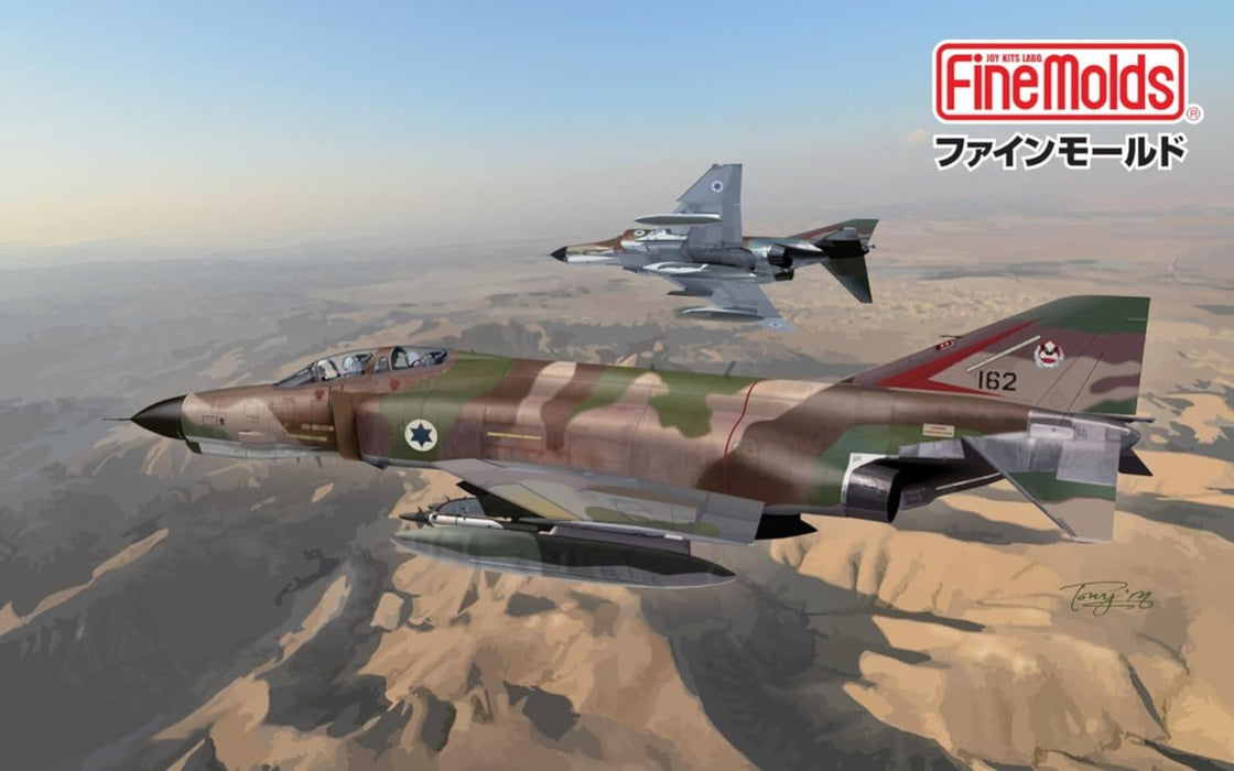 Fine molds FX02 1/72 Israeli Air Force F-4E PHANTOM Kurnass Plastic Model Kit_9