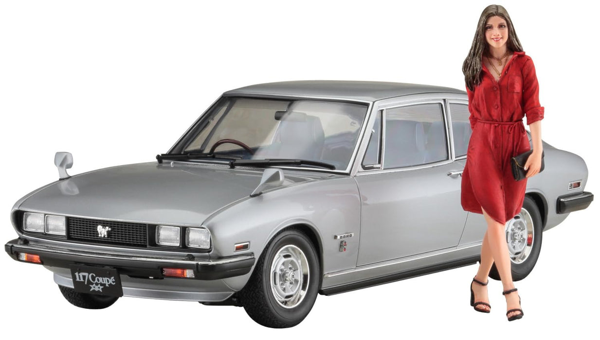 Hasegawa 1/24 ISUZU 117 COUPE Model Kit with Cool Beauty Figure SP604 ‎120116_1