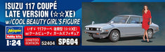 Hasegawa 1/24 ISUZU 117 COUPE Model Kit with Cool Beauty Figure SP604 ‎120116_6