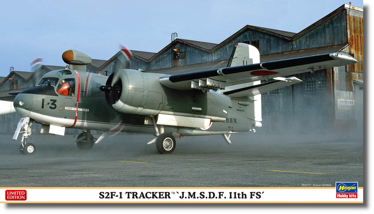 Hasegawa 1/72 S2F-1 TRACKER J.M.S.D.F. 11th FS Plastic Model Kit 02472 ‎120116_1