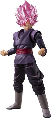 Bandai Spirits S.H.Figuarts Goku Black Super Saiyan Rose 140mm Figure BAS66872_1