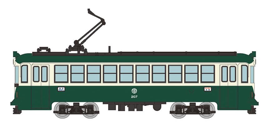 Tomytec The Railway Collection Tosaden Traffic Type 200 #207 C Diorama Supplies_3
