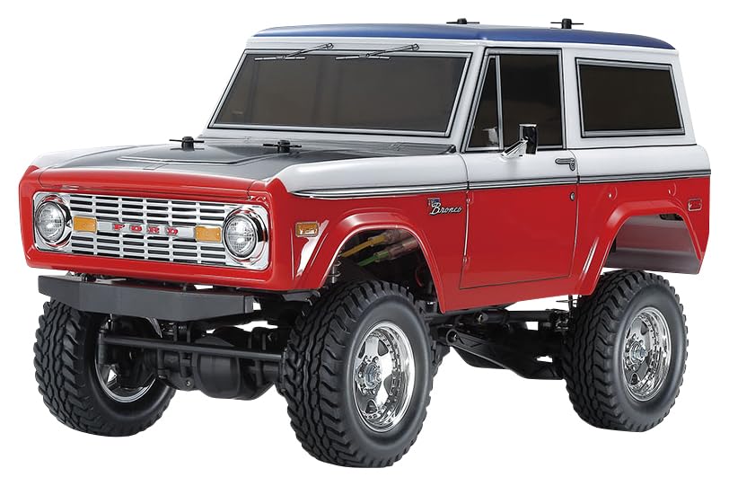 Tamiya 1/10 RC Car Series No.736 Ford Baja Bronco (CC-02 Chassis) Kit 58736 NEW_4