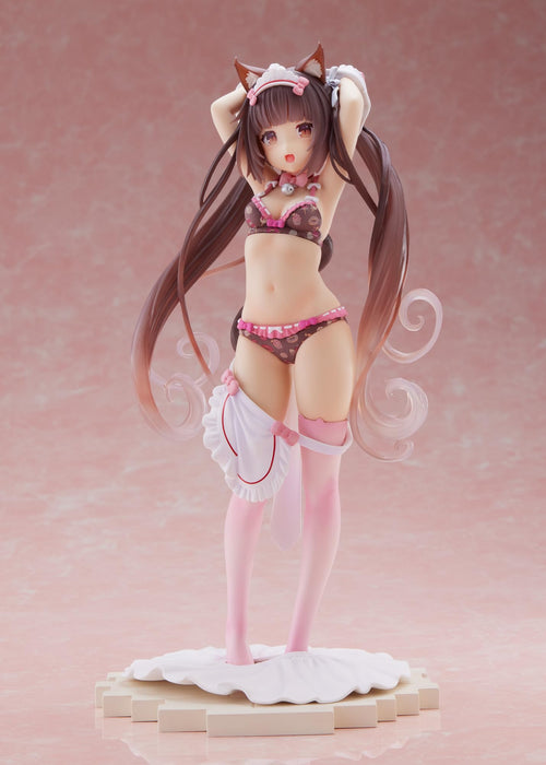PLUM Neko Para Chocolat Lovely Sweets Time 1/7 scale PVC Painted Figure ‎PF329_2