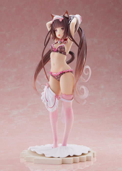 PLUM Neko Para Chocolat Lovely Sweets Time 1/7 scale PVC Painted Figure ‎PF329_3