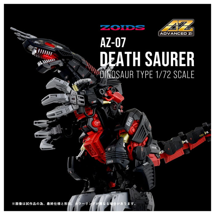 Takara Tomy ZOIDS AZ-07 Death Saurer Plastic Model Kit Battery Powered w/ Figure_2