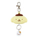 Sanrio Pompompurin Mascot Holder Reel Keychain Face shaped 168718 13x6.4x1.8cm_1