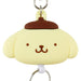Sanrio Pompompurin Mascot Holder Reel Keychain Face shaped 168718 13x6.4x1.8cm_3
