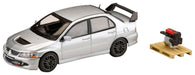 1/64 Mitsubishi Lancer Evolution 8 MR GSR Silver Metallic w/Engine ‎HJ644054S_1